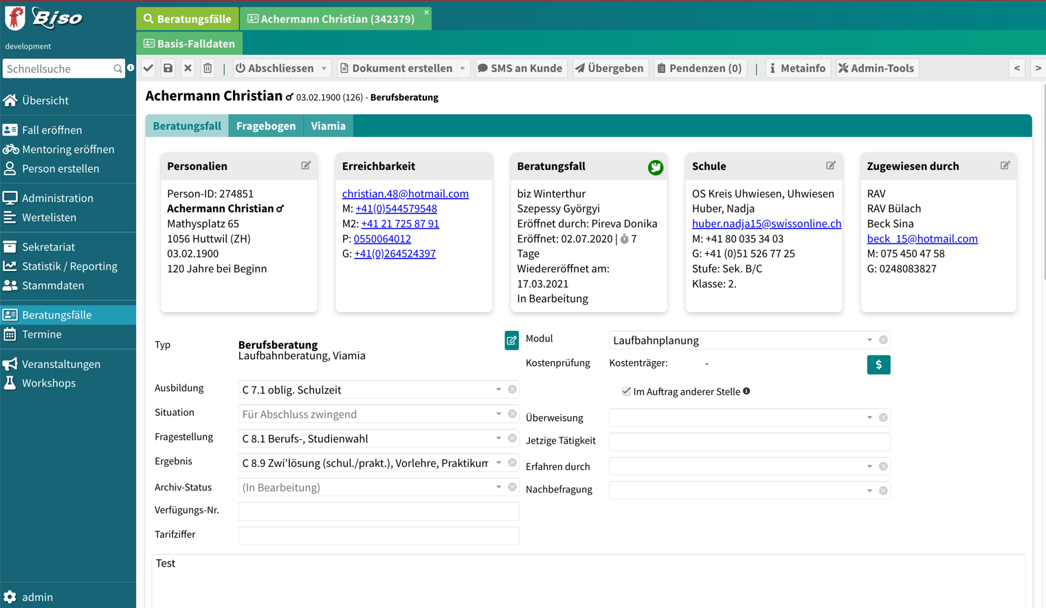 angepasstes User-Interface